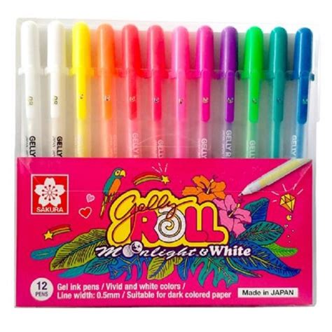 htconline.in| Sakura Gelly Roll Moonlight Pen Set Of 12 - htconline.in
