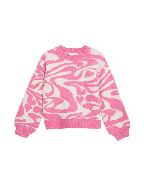 Buy Marble Jumper (6-16 Yrs) at Marks & Spencer