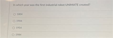 Unimate First Robot 的图像结果