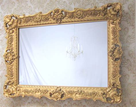 2025 Popular Large Gold Antique Mirror