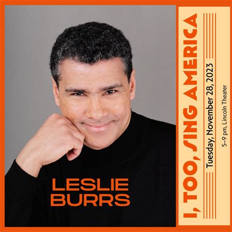 Leslie Burs Joining OPC for "I, Too, Sing America" Filming Event — Opera Project Columbus