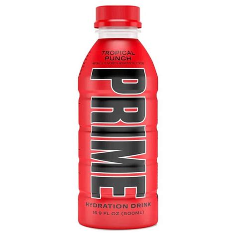 Prime Hydration Drink Tropical Punch 500 ml Logan Paul & KSI – Blue ...