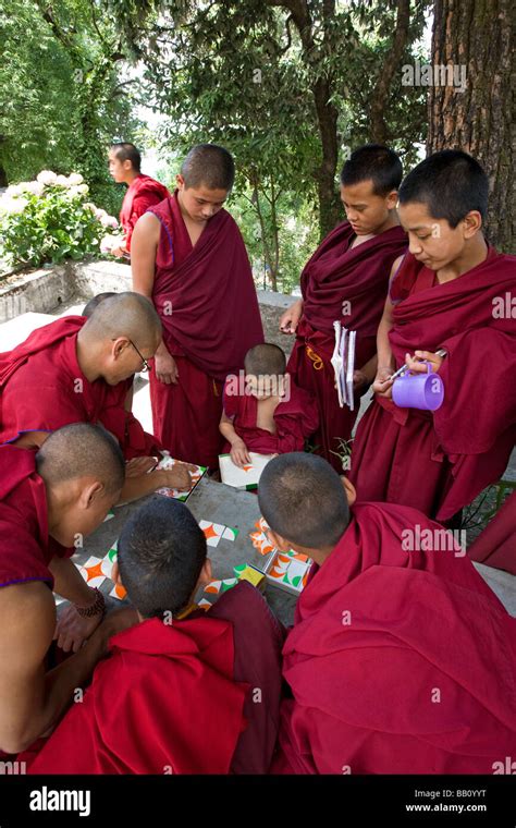 Novice buddhist monk play buddhism hi-res stock photography and images ...
