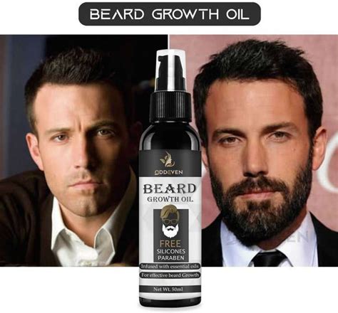 ODDEVEN Advanced Beard Growth Oil For Men (SLS & Parabean Free) Hair ...