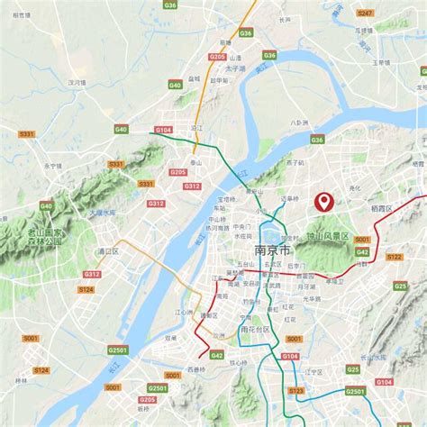 南京地图高清版南京卫星地图电子版大图 - 云旅游地图 - 发现之旅 - 2021旅游景点介绍_旅游攻略 - 云旅游网
