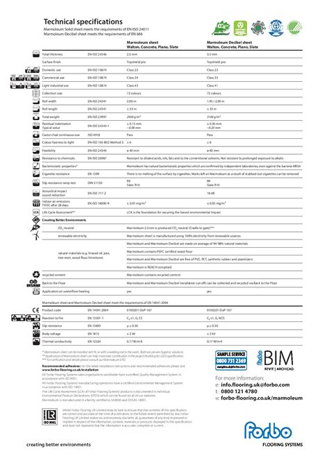 Marmoleum piano - sealion | Safety Flooring UK