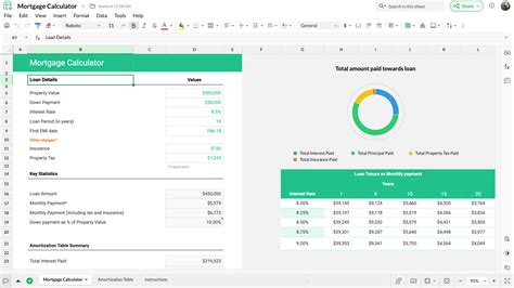 Free 6 Sample Excel Mortgage Calculator Templates In Excel