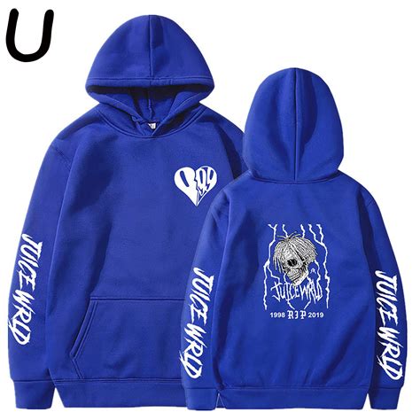 Juice Wrld Hoodies Sweatshirts Mannen Vrouwen Hip Hop Casual | Etsy