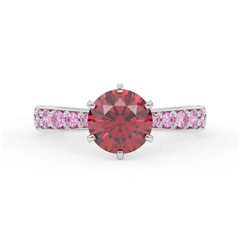 Crimson Aura Ring - Aurium Fine Jewelry