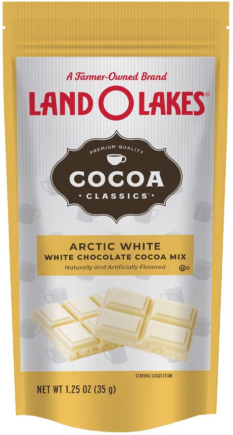 Land O Lakes Instant Arctic White Hot Cocoa Mix, Creamy Velvety Flavor ...