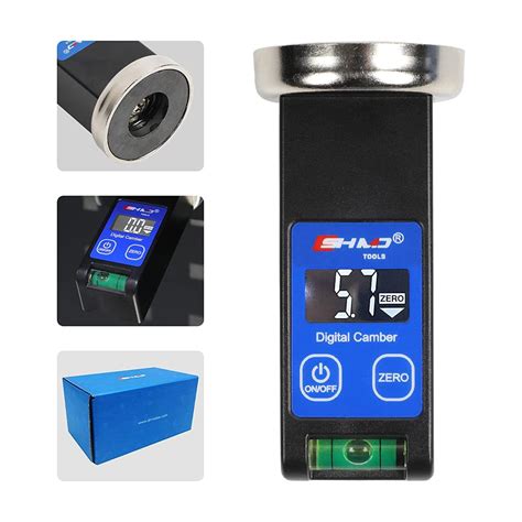 MOTOCOCHE Wheel Alignment Tools Automotive -90° to +90°, Digital Cambe ...