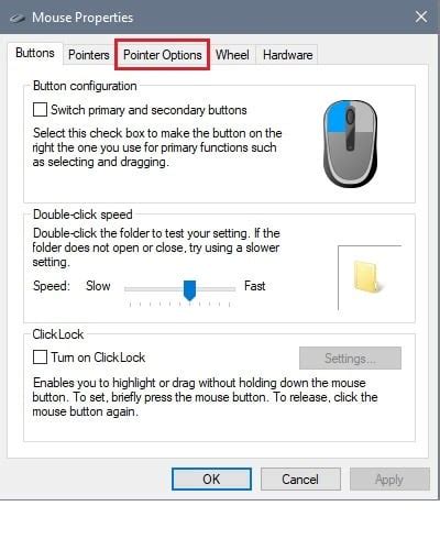 Image result for Disable Mouse Windows