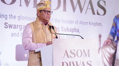 Sarbananda Sonowal - Sarbananda Sonowal leads Asom Diwas celebration in ...