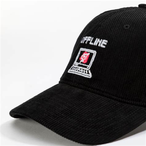 Buy Offline Black Baseball Dad Cap Online – Urban Monkey®