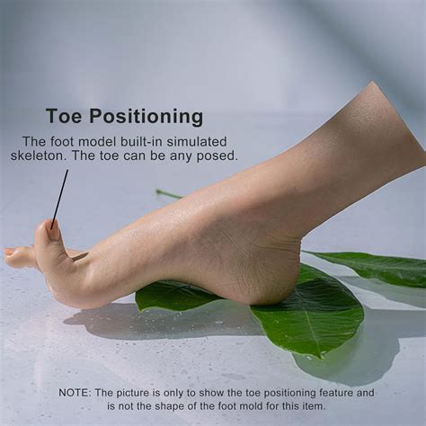 YUAIWOV Realistic Silicone Feet, Small Fake Foot Model Toe India | Ubuy