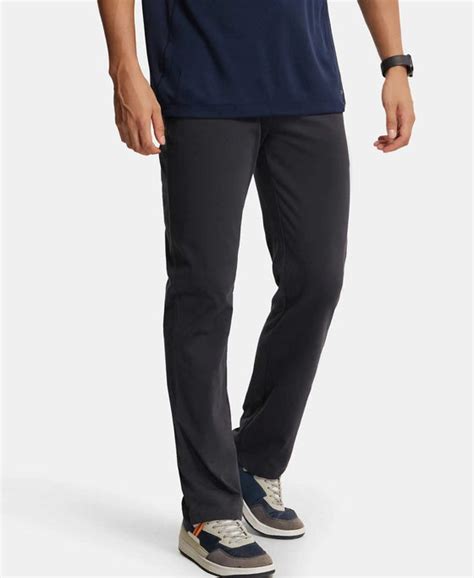 Buy Super Combed Cotton Rich Trackpant with Zipper Pockets and ...