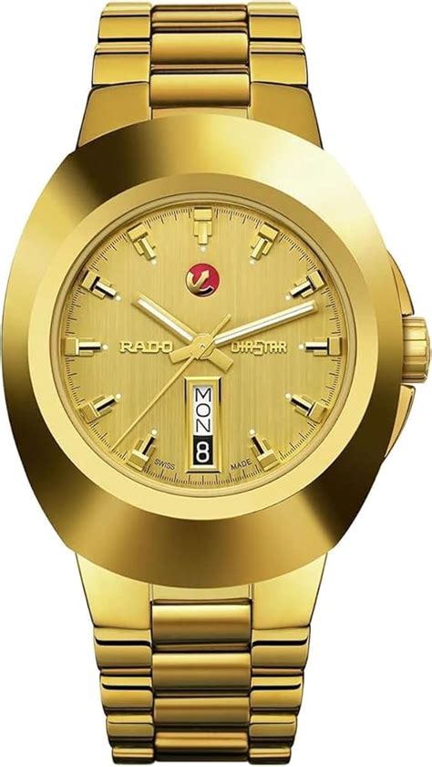 Men's DiaStar Vintage Swiss Automatic Watch (Dial Color: Gold). - Price ...