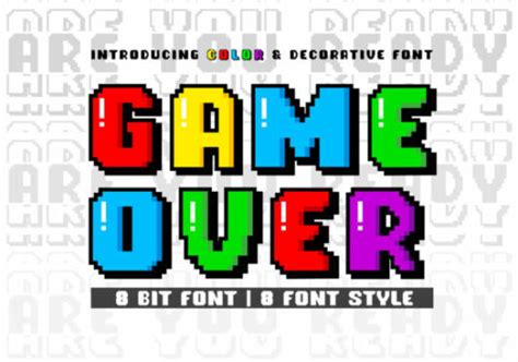 Game over Font - Font Canyon - fontcanyon.com