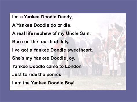 Yankee Doodle Dandy Lyrics