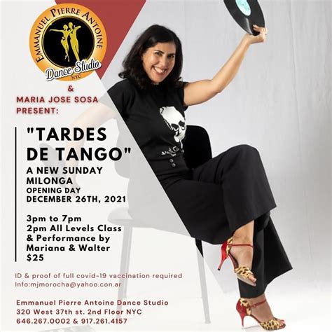 New York Tango calendar with classes, milongas, practicas, shows, music ...
