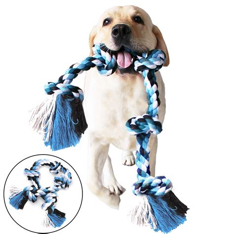 Buy Large Dog Rope Chew Dog Tug Toys for Medium to Large Dogs Tough ...