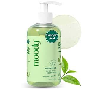 Moody AcneXpert 2% Salicylic Acid%, 5% Niacinamide & Green Tea Body ...
