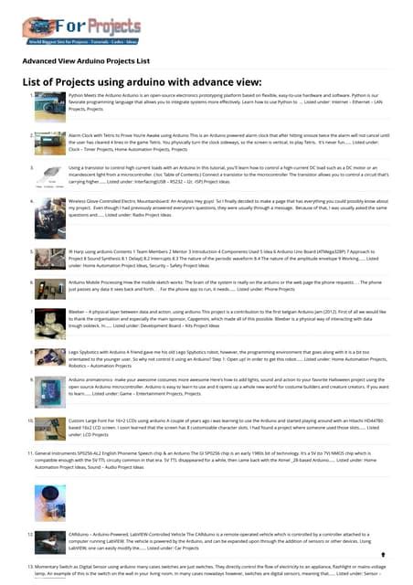 Advanced Arduino Projects 的图像结果