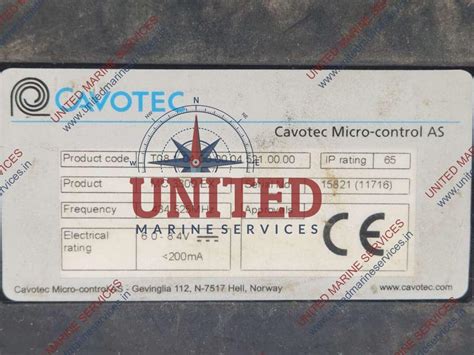 CAVOTEC MICRO-CONTROL MC-3300 EX DIGITAL REMOTE CONTROL | United Marine ...
