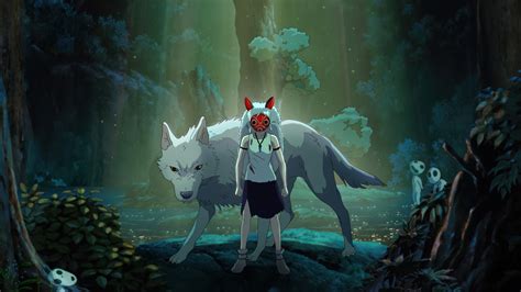High-Resolution Princess Mononoke Forest 4k Wallpaper (3840 x 2160 ...