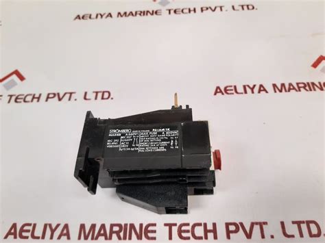 Stromberg Patam 1K8 Thermal Overload Relay – Aeliya Marine Tech