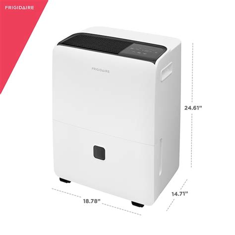 Frigidaire 60-Pint 2-Speed Dehumidifier (For Rooms 151- 400sq ft) White ...