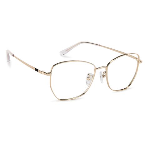Buy Gold Transparent Full Rim Geometric Vincent Chase SG Essentials VC ...