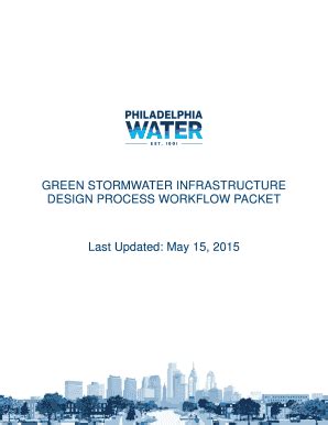 Fillable Online GREEN STORMWATER INFRASTRUCTURE DESIGN PROCESS WORKFLOW ...