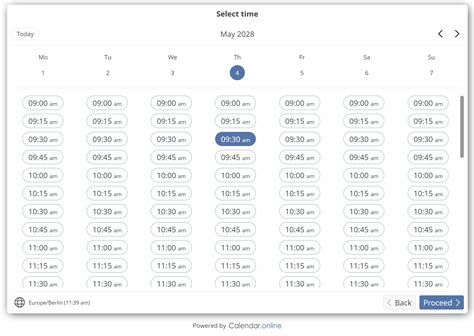 Online calendar for teams and groups - Calendar.online