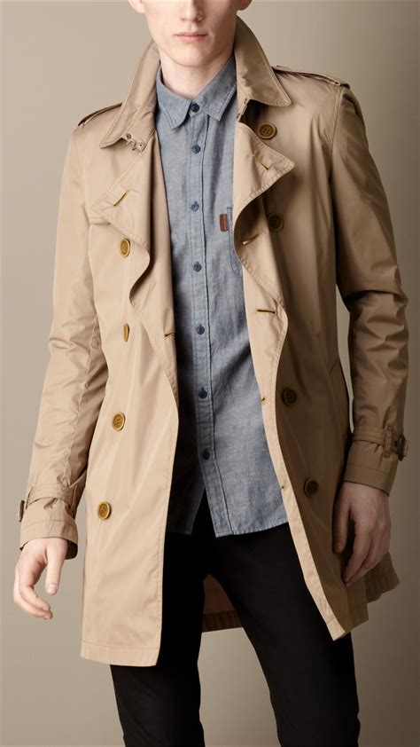 Mens Light Brown Trench Coat at Adam Mullen blog
