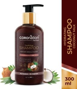 COROnation Herbal Coconut Milk Shampoo - Price in India, Buy COROnation ...