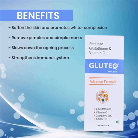 Gluteq (advance formula) Oral Spray with vitamin C