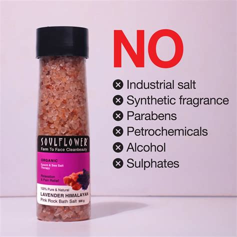 Shop Best Lavender Bath Rock Salt Online From Top Brand – Soulflower.in