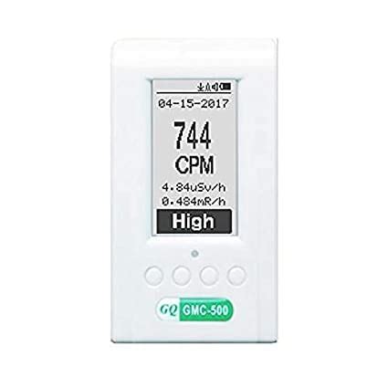 GQ GMC-500 Plus Geiger Counter, Nuclear Radiation Detector & Dosimeter ...