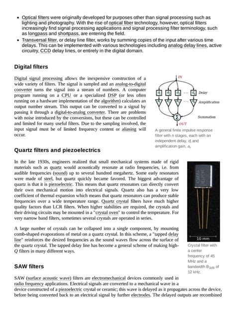 Image result for Signal Filter Example