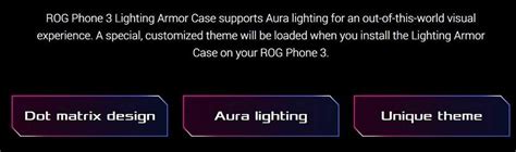 Buy Original ROG Lighting Armor Case Cover for ASUS ROG Phone 3 III ...