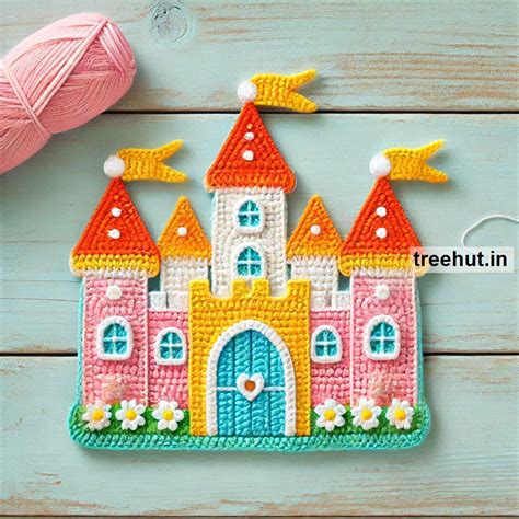 Castle Crochet Ideas, Crochet Appliques and Small Projects with ...