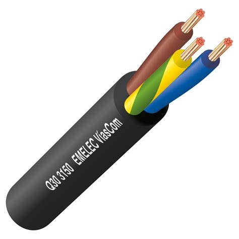 Flexible Multiconductor Cables 3Gx1,50mm² - Emelec Viascom
