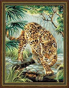Riolis 1549 14 Count Owner of The Jungle Counted Cross Stitch Kit, 11. ...