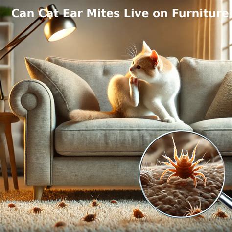 Can Cat Ear Mites Live on Furniture? Causes & Treatment