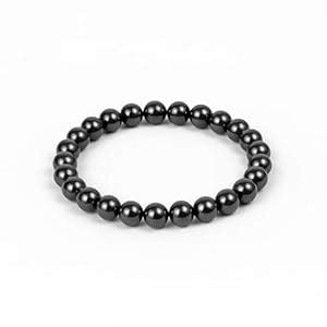 Buy Yogii Astroyogi Dhan Sampatti Silver Hematite Bracelet | Enhances ...
