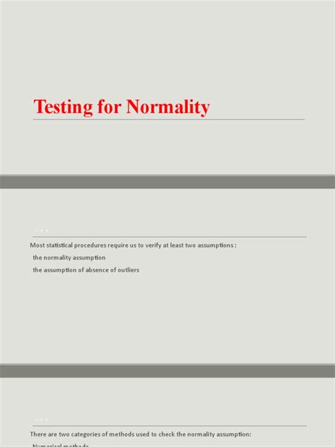 Image result for Normality Testing