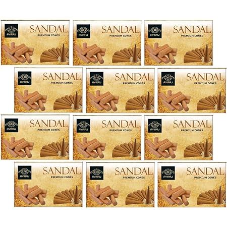 Mysore Sandal Dhoop - 20 Pieces (Pack Of 12 Box) : Amazon.in: Home ...