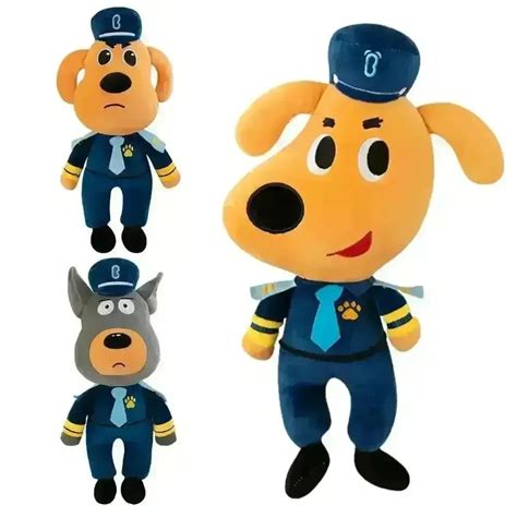 Sheriff Labrador Dog Plush Toy from Dog Man Superhero Series For Kids