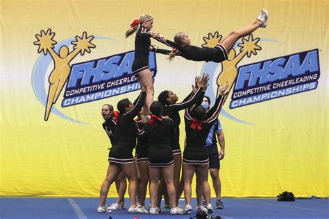 Florida State Championships Cheerleading Clipart